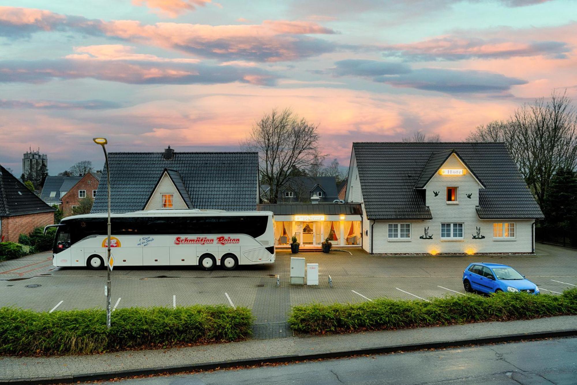 Hotel Friesland Leck Esterno foto